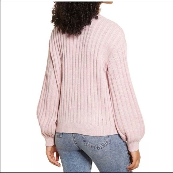 Blank NYC Sweater Women’s sz Small Pink NEW # H257 - Picture 4 of 10